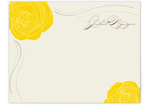 Golden Afternoon Personalized Stationery