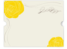 Golden Afternoon Personalized Stationery