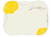 Golden Afternoon Personalized Stationery