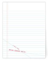 Sloppy Lines Personalized Stationery