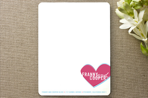 Franny Personalized Stationery