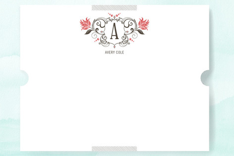 Coat of Arms Personalized Stationery