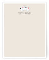 Playing Cards Personalized Stationery