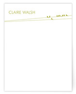 Birds on a Wire Personalized Stationery