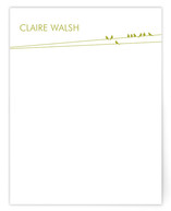 Birds on a Wire Personalized Stationery