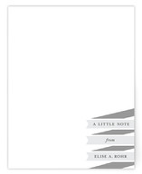 Stacked Stripes Personalized Stationery