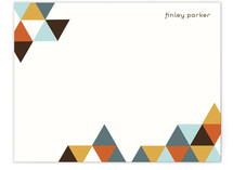Geometry Personalized Stationery