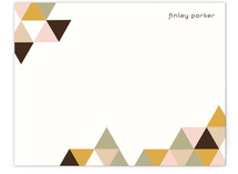 Geometry Personalized Stationery