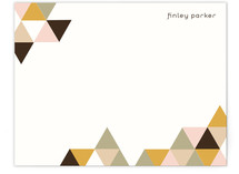 Geometry Personalized Stationery