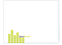 Audiophile Personalized Stationery