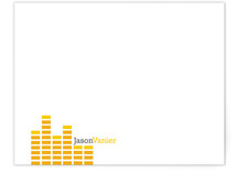 Audiophile Personalized Stationery