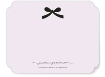 Paris + Vintage Ribbon Personalized Stationery