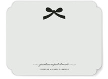 Paris + Vintage Ribbon Personalized Stationery