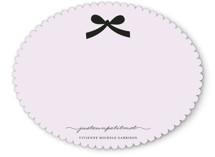 Paris + Vintage Ribbon Personalized Stationery