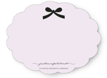 Paris + Vintage Ribbon Personalized Stationery