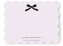 Paris + Vintage Ribbon Personalized Stationery