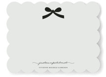 Paris + Vintage Ribbon Personalized Stationery