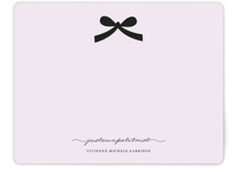 Paris + Vintage Ribbon Personalized Stationery