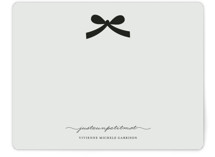 Paris + Vintage Ribbon Personalized Stationery