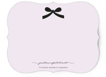 Paris + Vintage Ribbon Personalized Stationery