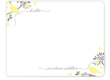 Hello Birdy Personalized Stationery