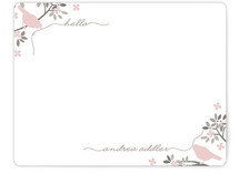 Hello Birdy Personalized Stationery