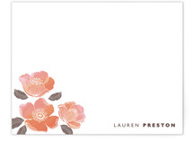 English rose Personalized Stationery