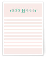 Folk Floral Personalized Stationery