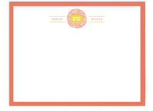 Rose Personalized Stationery