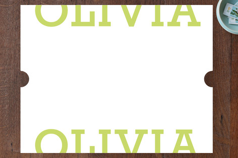 Half and Half Personalized Stationery