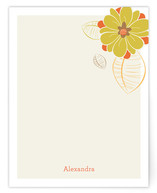 Flower Power Personalized Stationery