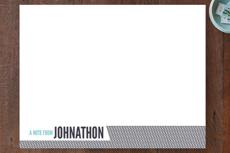 Boy's League Personalized Stationery