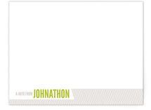 Boy's League Personalized Stationery