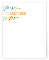 pop dot Personalized Stationery