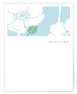 Poppy Field Personalized Stationery