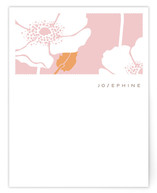Poppy Field Personalized Stationery