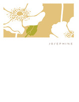 Poppy Field Personalized Stationery, by kelli hall