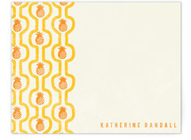 pineapple pattern Personalized Stationery