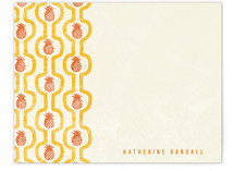 pineapple pattern Personalized Stationery
