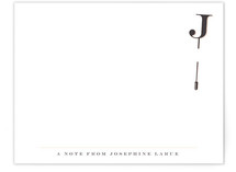 Vintage Hat Pin Personalized Stationery