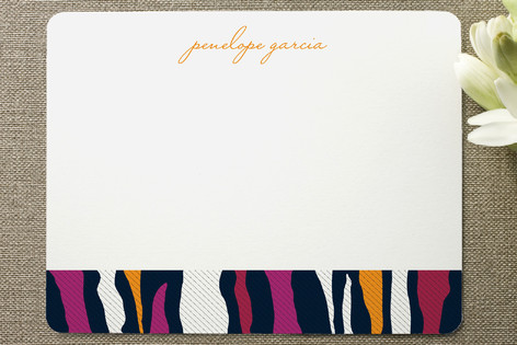 Zebre Personalized Stationery