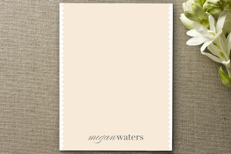 Dainty Ridges Personalized Stationery