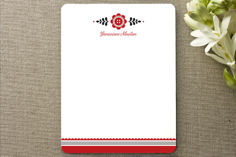 Sweet Floret Personalized Stationery