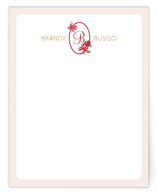 Bloom Monogram Personalized Stationery