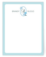 Bloom Monogram Personalized Stationery