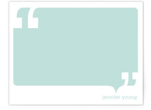 Talk bubble Personalized Stationery