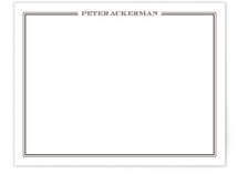 gentleman Personalized Stationery