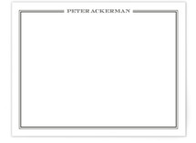 gentleman Personalized Stationery