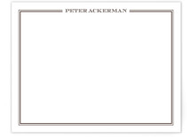 gentleman Personalized Stationery
