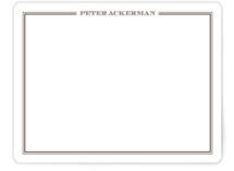 gentleman Personalized Stationery